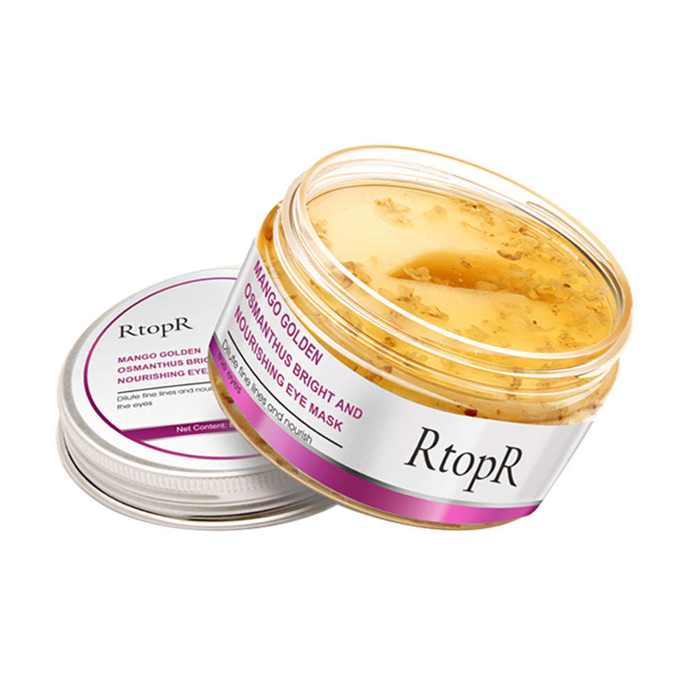 Masque pour les yeux Mango Osmanthus, traitement anti-cernes, anti-rides, éclaircissant et nourrissant pour la peau.