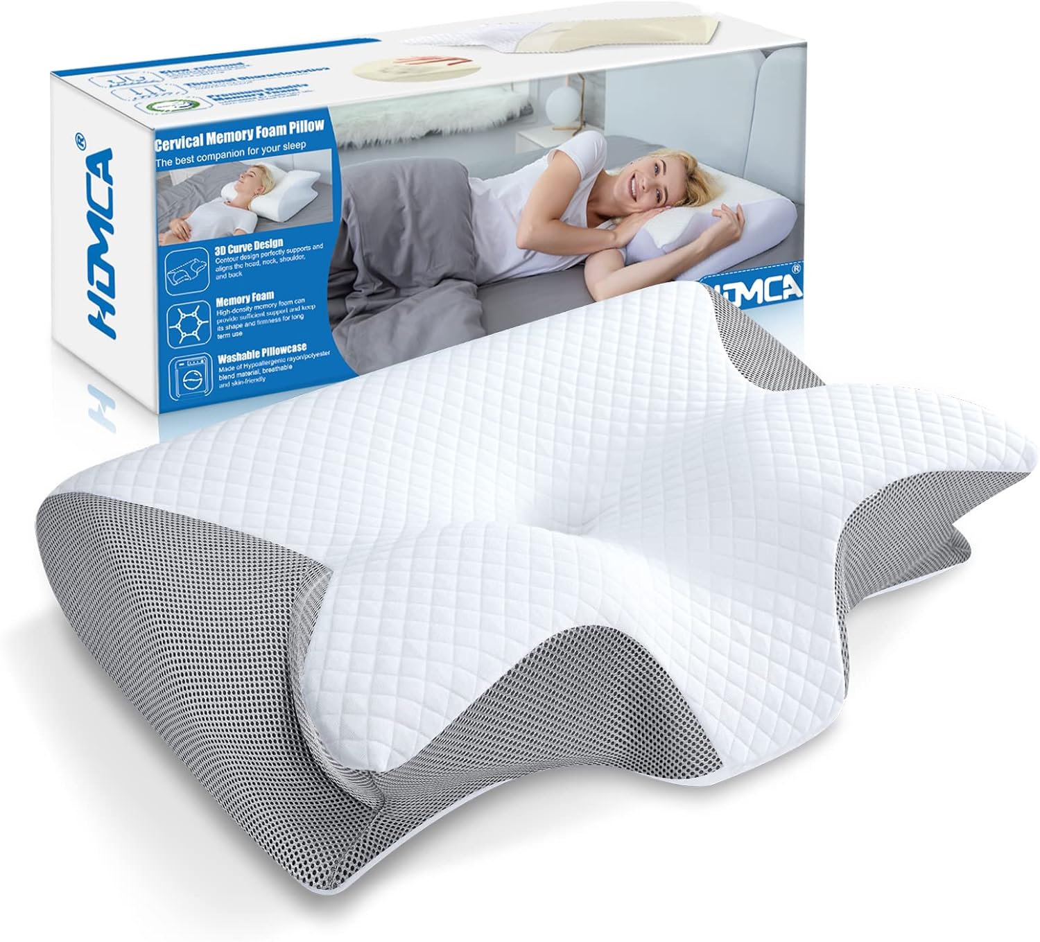 Oreiller cervical Comfort Cloud d&