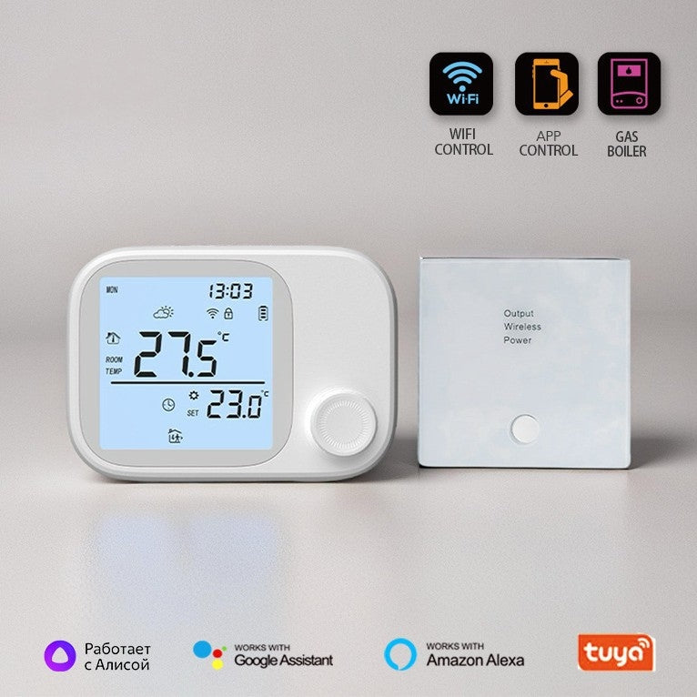 Smart Wi-Fi Wall-Mounted Boiler Thermostat